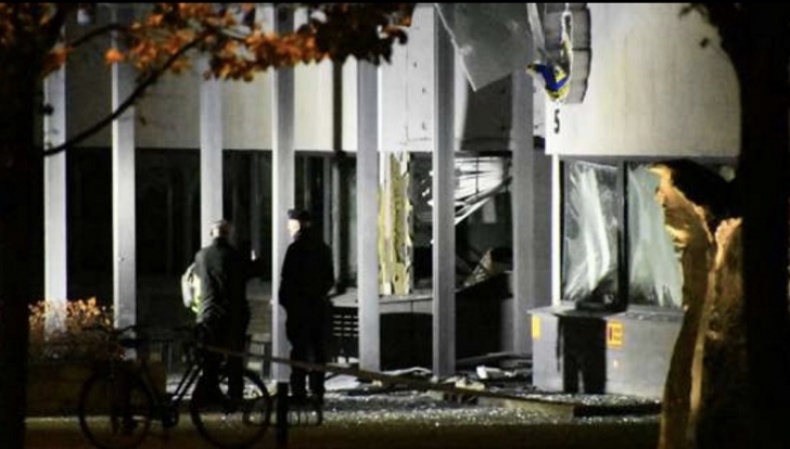 Explozie puternică la un comisariat al poliţiei în sudul Suediei