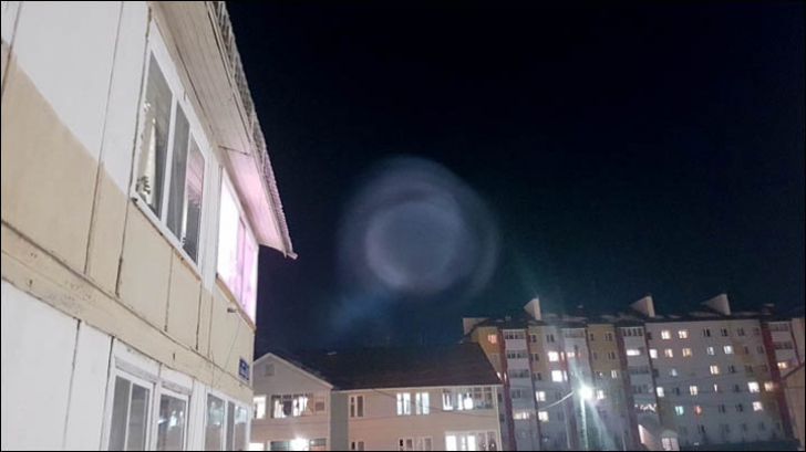 Un obiect MISTERIOS, văzut pe cer, deasupra Rusiei. Ce era globul uriaş de lumină 