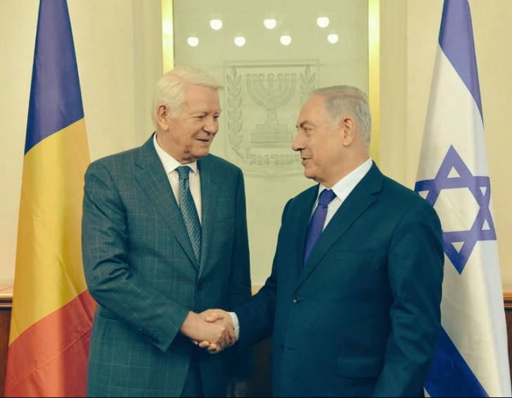 Cum a trecut neobservată întâlnirea lui Meleşcanu cu premierul Israelului, Netanyahu