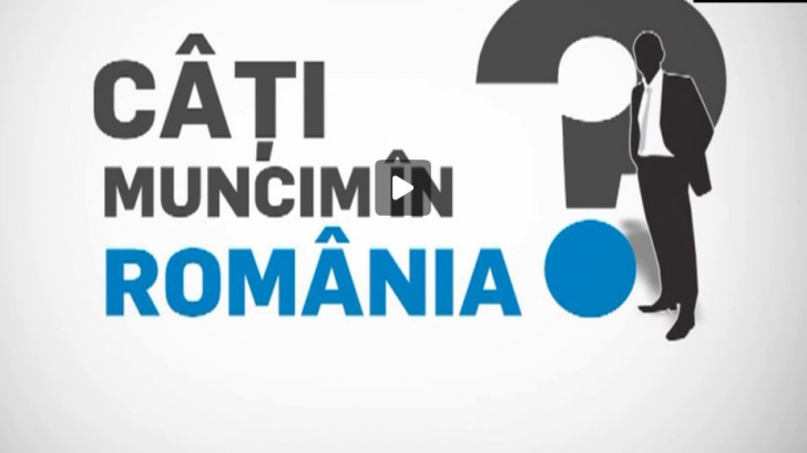 Infografic: Câți muncim în România?
