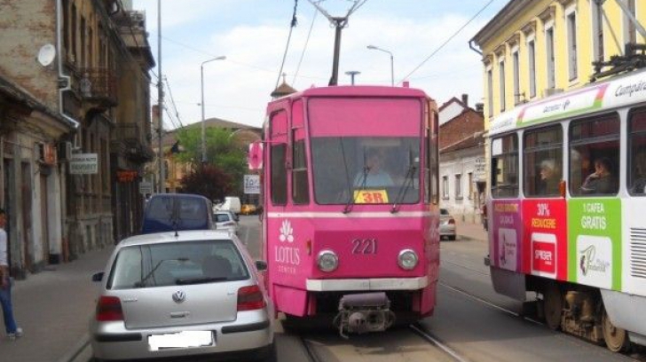 Transport blocat în Oradea