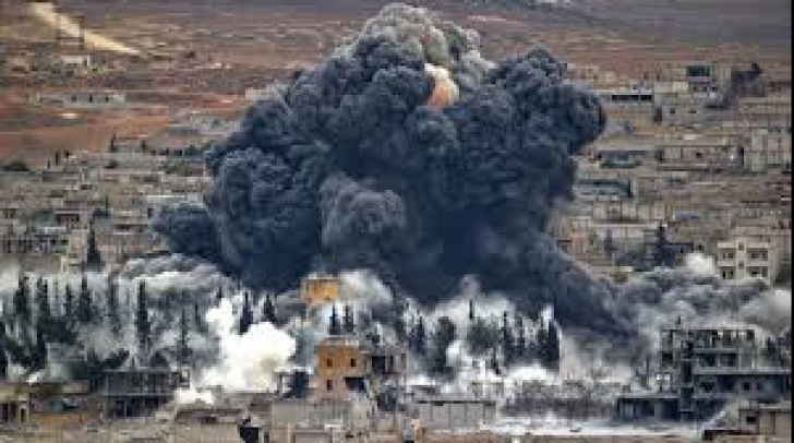 Forțele  antijihadiste au declanșat iadul la Raqqa