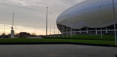 Noul stadion din Craiova, inaugurat cu un spectacol, un show pirotehnic şi un meci amical FOTO&VIDEO