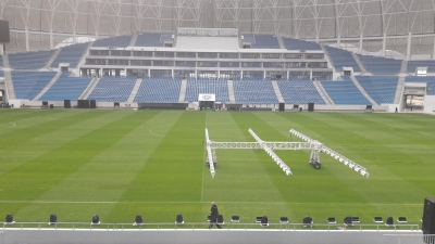 Noul stadion din Craiova, inaugurat cu un spectacol, un show pirotehnic şi un meci amical FOTO&VIDEO