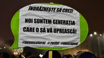 #LEGILE JUSTIȚIEI! Peste 60.000 de români au protestat în Capitală și în marile orașe din țară 