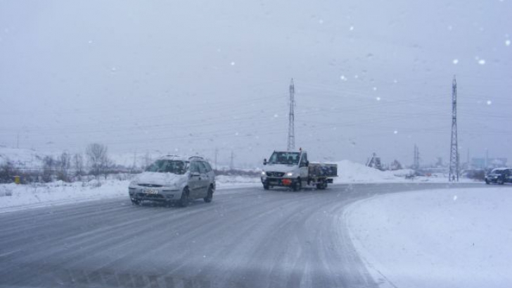 Locul din România în care iarna s-a instalat deja. Stratul de zăpadă măsoară 20 cm