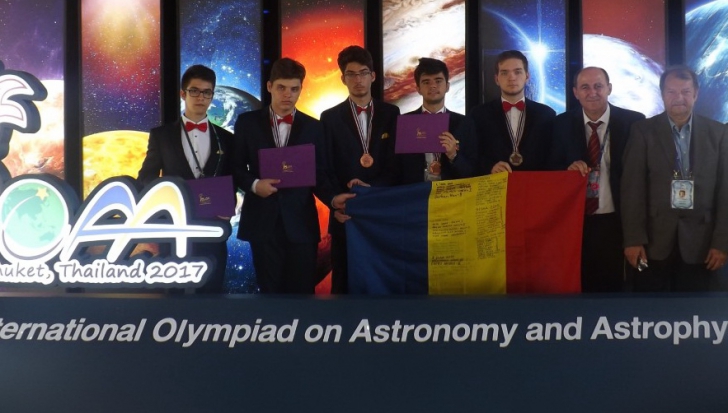 Reușită de excepție a elevilor români la Olimpiada Internaţională de Astronomie şi Astrofizică