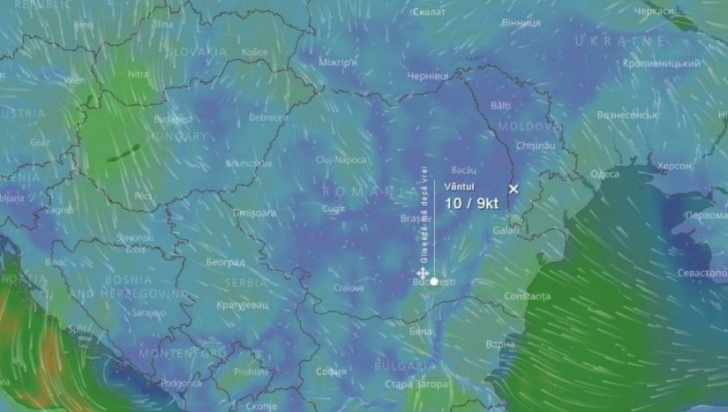 Ciclonul Olaf lovește România cu ploi și un val de aer polar