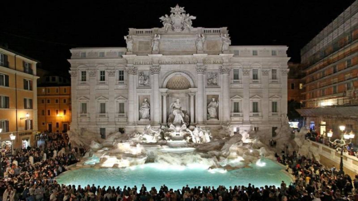 Scandal între primăria Romei şi Biserica Catolică. Ce se întâmplă cu banii din Fontana di Trevi