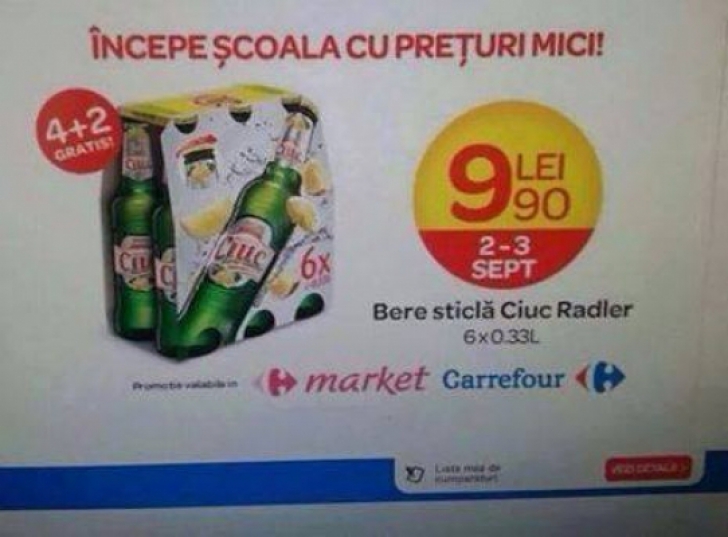 IMAGINI amuzante din supermarketurile româneşti. Nu se poate! Vei muri de râs