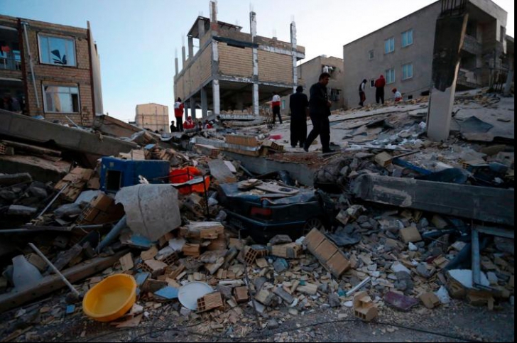 Doliu național pentru victimele cutremurului devastator din Iran-Irak