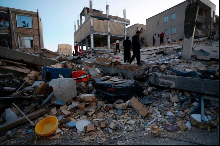 Bilanțul cutremurului devastator din Iran şi Irak: 445 de morți, 7.100 de răniţi - FOTO și VIDEO