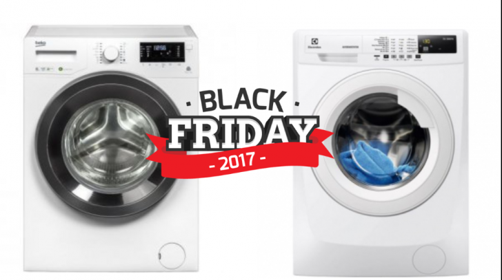 Black Friday eMAG.ro pornește în forță cu promoții la mașini de spălat
