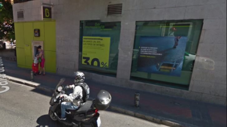 Luare de ostatici la Madrid - un bărbat înarmat a vrut să jefuiască o bancă. Suspectul, ARESTAT