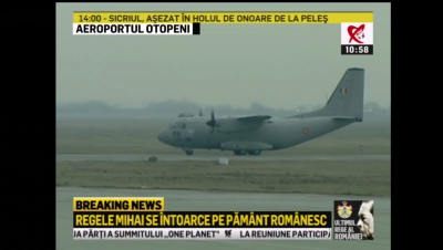 Regele Mihai I, în România pentru totdeauna. Sicriul regelui, depus la Palatul Regal