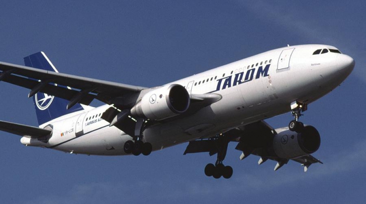 Probleme pentru un avion TAROM: S-a întors din drum la câteva minute după decolare