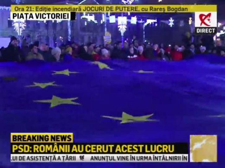 Un nou protest a avut loc în Piața Victoriei "eliberată". Mii de românii au ieșit și în alte orașe