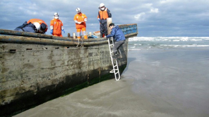 Descoperire bizară pe insula japoneză unde s-au adăpostit 10 marinari nord-coreeni