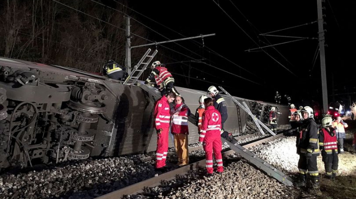 Accident feroviar în Austria: Cel puţin 20 de răniţi
