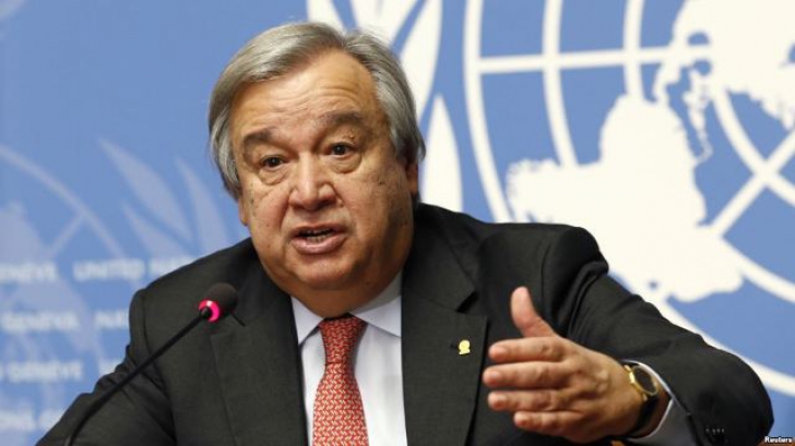 Mesaj "de alertă, o alertă roşie", lansat de secretarul general al ONU, pentru LUME, în 2018