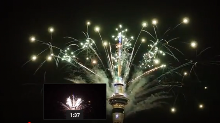 La mulți ani 2018! Imaginea momentului! Noua Zeelandă a intrat deja în noul An. Foc de artificii