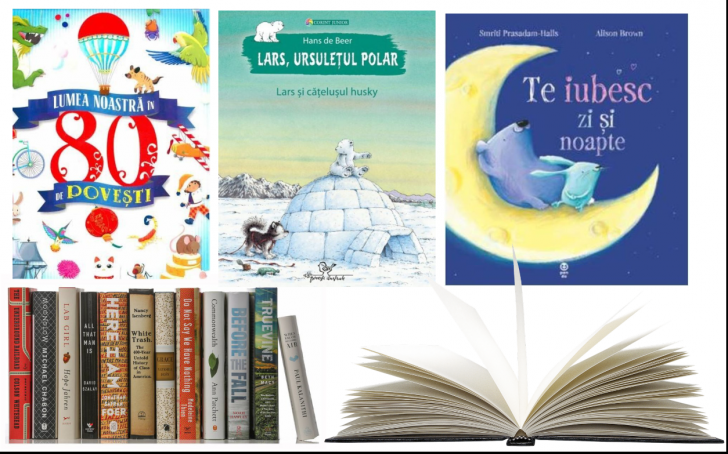 Reduceri cărți pentru copii. TOP 10 titluri pe care să le faci cadou de Crăciun