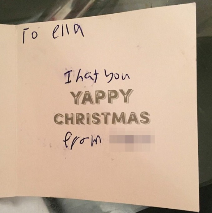 Scrisoare de Crăciun plină de URĂ primită de o fetiță care suferă de autism. Cine i-a trimis-o