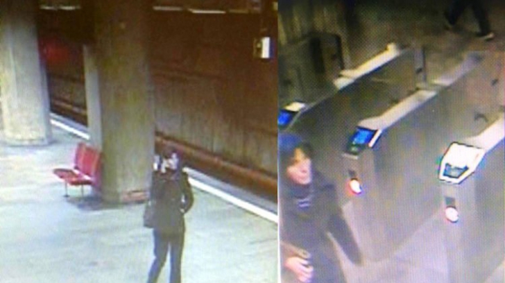 Crima de la metrou. Primele imagini de la momentul crimei. Video cu un puternic impact emoţional