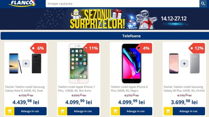 Flanco a inceput Sezonul Surprizelor. 15 reduceri care ne-au surprins