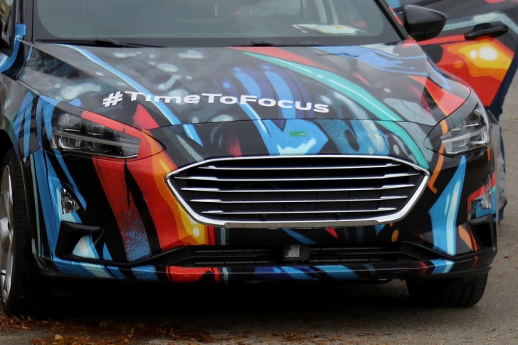 Ford Focus 4. Cum arată Ford Focus 2018. Americanii l-au ascuns, dar "spionii" l-au pozat
