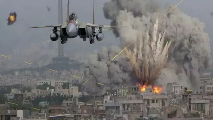 Bombardament israelian în Gaza - imagine de arhivă