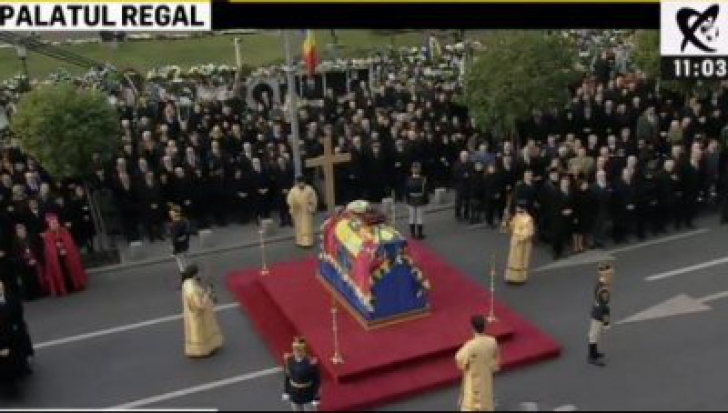 Omagii pentru Regele Mihai, ultimul monarh al României. Momente ISTORICE la funeralii