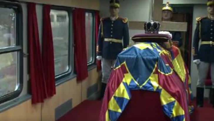 Imagini COPLEȘITOARE surprinse în interiorul trenului regal. Ce s-a întâmplat