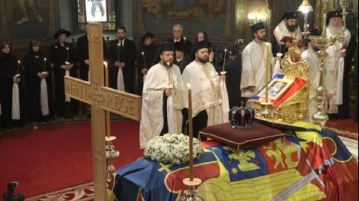 Regele Mihai a fost înmormântat la Curtea de Argeș