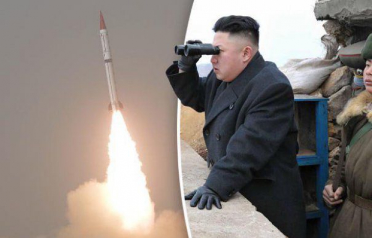 Racheta a lovit un oras din Coreea de Nord