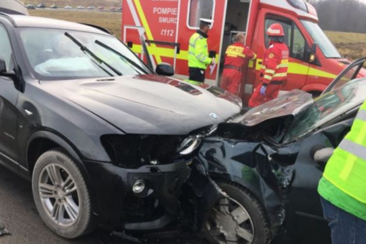 Grav accident pe DN1: cinci victime, trafic blocat 