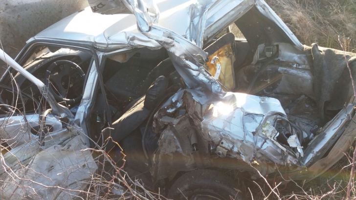 Accident mortal în Satu Mare: o mașină a fost spulberată de un tren