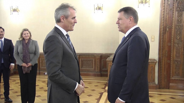Directorul General al OMV, discuție la Cotroceni cu președintele Klaus Iohannis