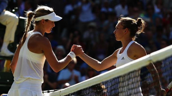 Simona Halep a trecut fără milă peste Eugenie Bouchard în 2 seturi: 6-2, 6-2, la Australian Open