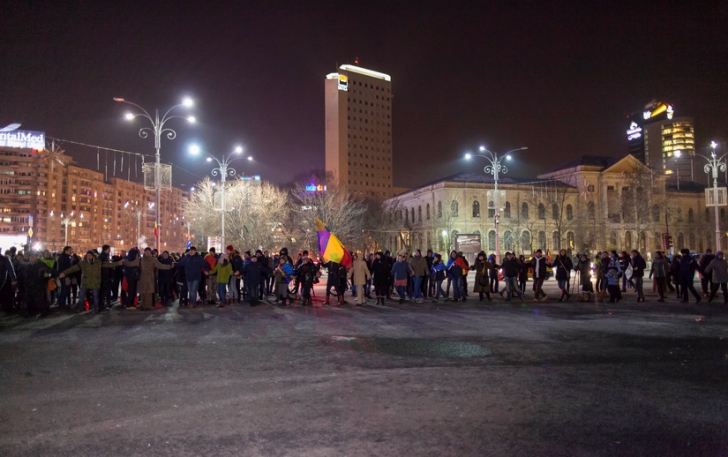 Protest în Piața Victoriei, de ziua Micii Unirii / Foto: Inquam Photos / Liviu Florin Albei