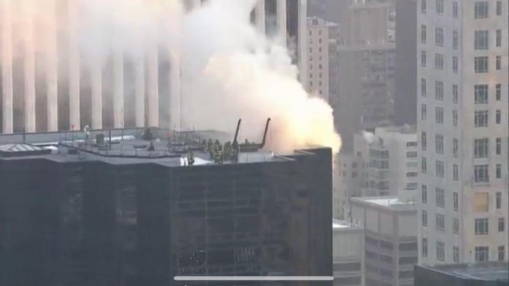 Incendiu la Turnul Trump din New York