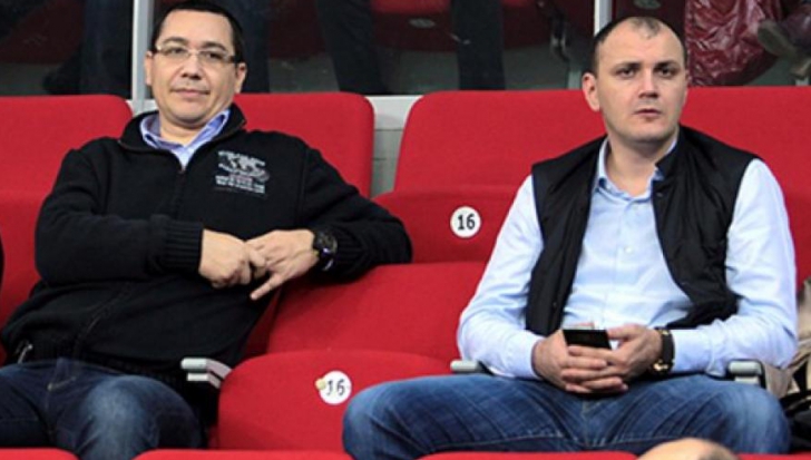 Victor Ponta si Sebi Ghiță Victor Ponta si Sebi Ghiță