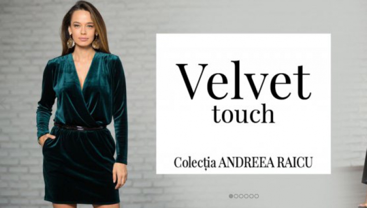Andreea Raicu Velvet Touch – 5 modele de rochii de catifea. Ce preturi au