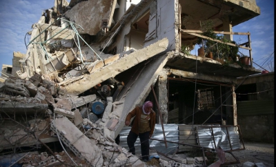 Ghouta de Est, sub bombardamente