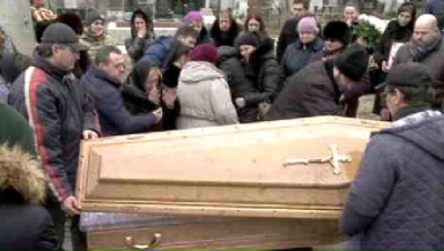 Durere fără margini la înmormântarea Anastasiei Cecati