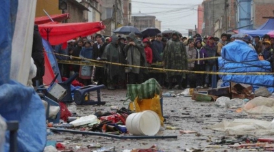 Explozie carnaval Bolivia