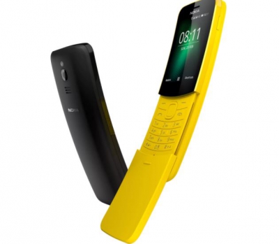 NOKIA 8110. Telefonul banană, abia lansat! Cum arată și cât costă NOKIA 8110 4G