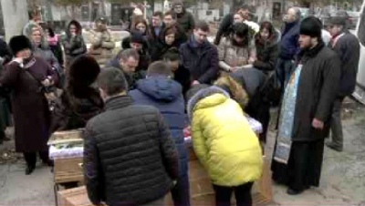 Durere fără margini la înmormântarea Anastasiei Cecati