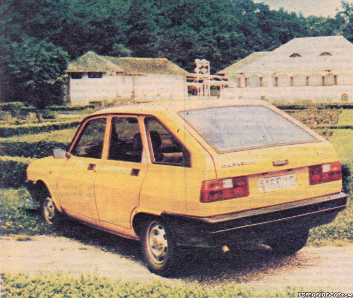 Dacia. Dacia 1325 este maşina care s-a vrut un hatchback modern. Din păcate, a dat chix