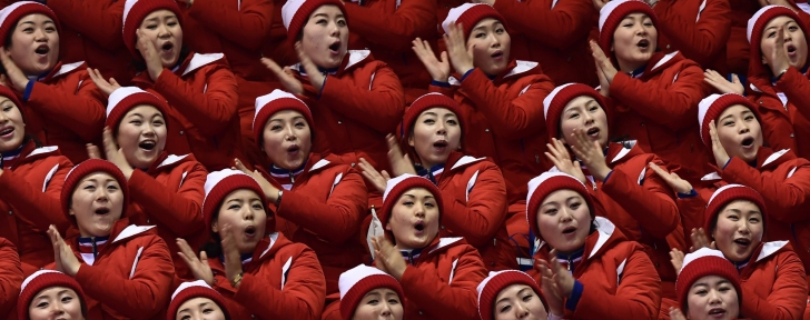 Sportivii din Coreea de Nord